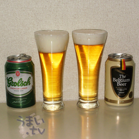 グロールシュ vs ザ・ベルギー ビール 飲み比べ対決