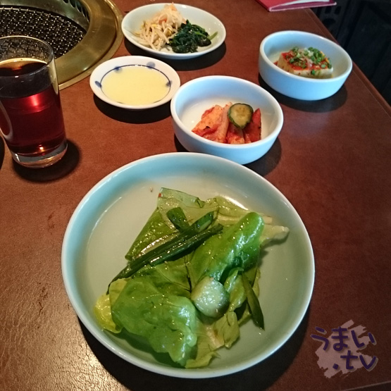 壱語屋　Ｄランチ　「カルビ定食」１,６２０円