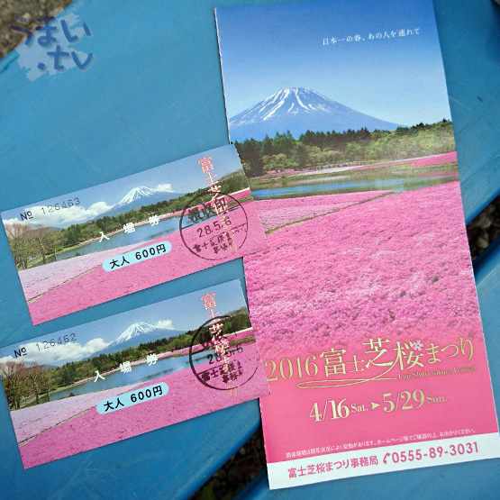 富士芝桜まつり2016