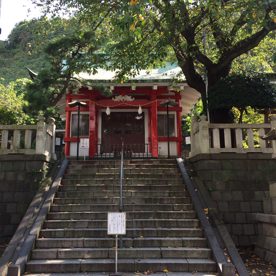 横浜元町　厳島神社