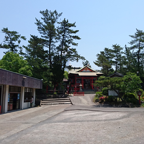 桜島　月読神社